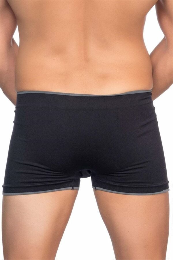 Arias Closet Siyah MI Emay 2104 Soft Erkek Boxer