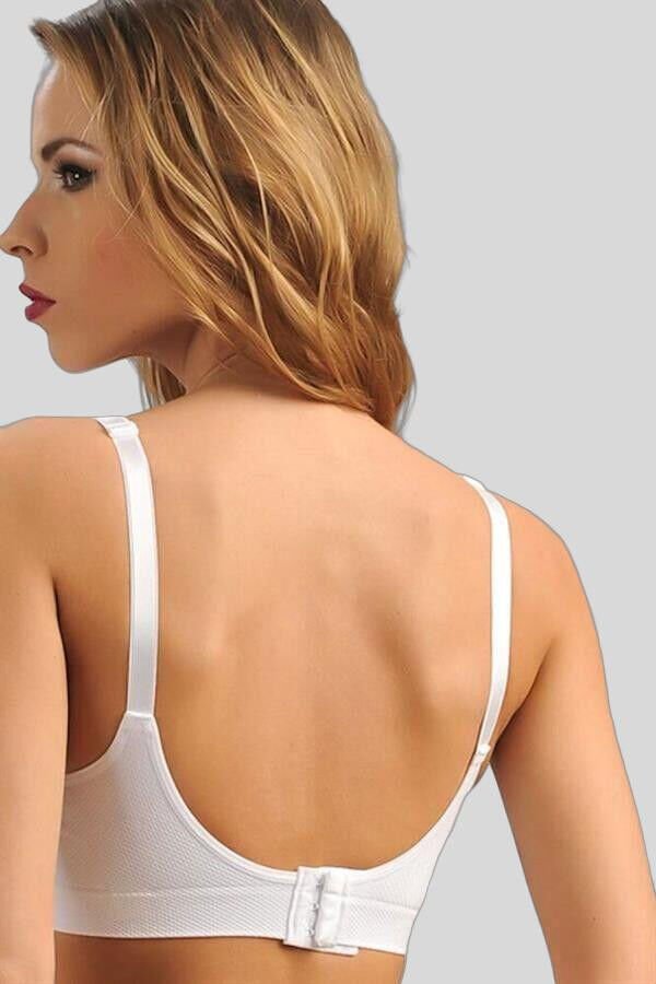 Kadın Dikişsiz Balensiz Desteksiz Dolgusuz Günlük Klasik Spor Sütyeni