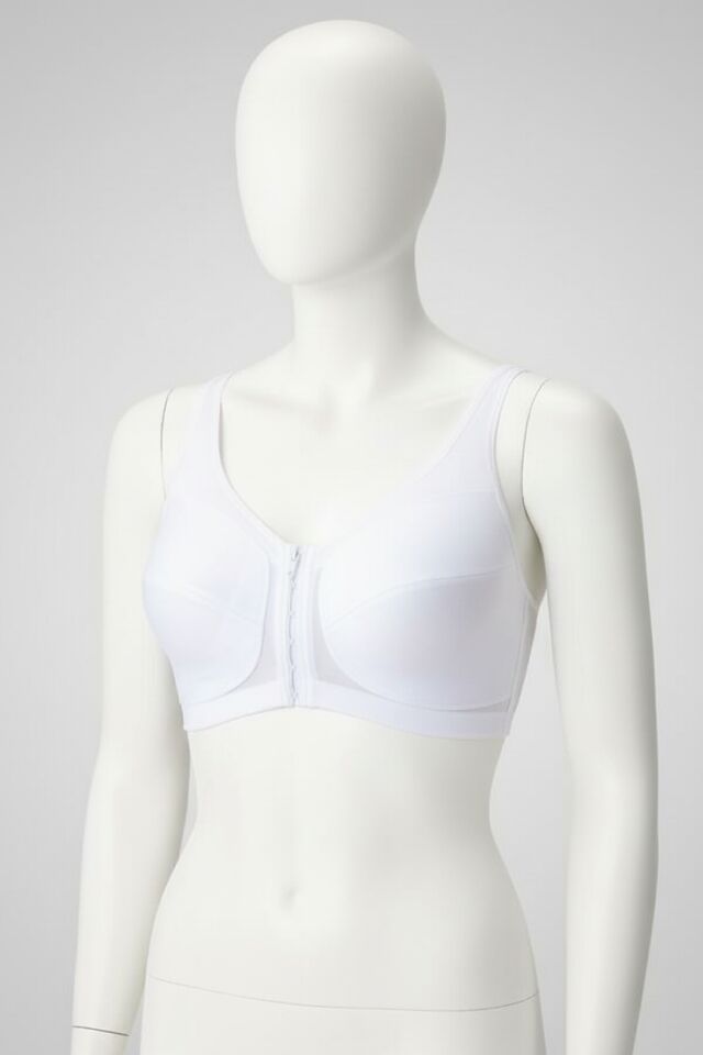 Kadın Toparlayıcı Minimizer Balensiz Desteksiz Dolgusuz Önden Açılan Sırt Destekli Medikal Sütyen