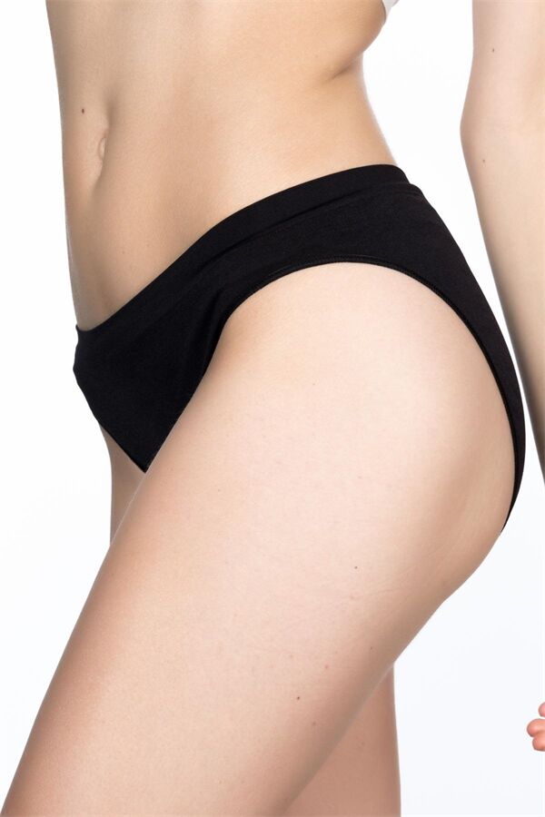 Arias Closet Siyah MI Emay 3001 Soft Slip Külot