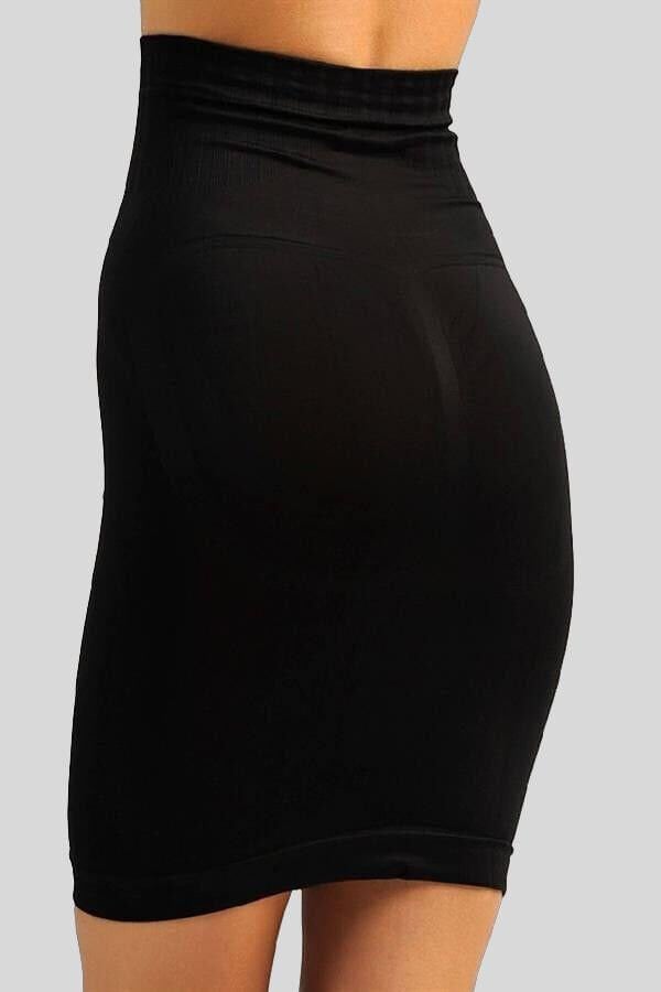 Kadın Toparlayıcı Vücut İnceltici Dikişsiz Yüksek Bel Etek Korse