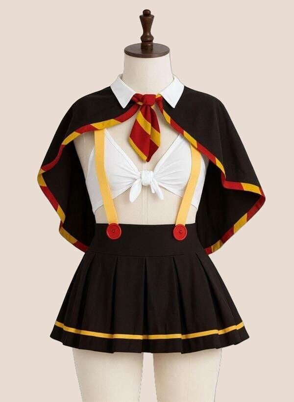 Arias Closet Siyah Harry Potter Cadılar Bayramı Kostümü