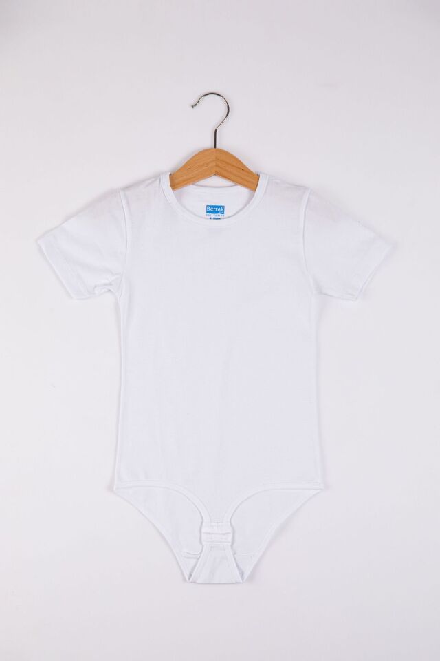 Berrak 2536 Kısa Kollu Kız Çocuk Çıtçıtlı Badi (Kancalı)