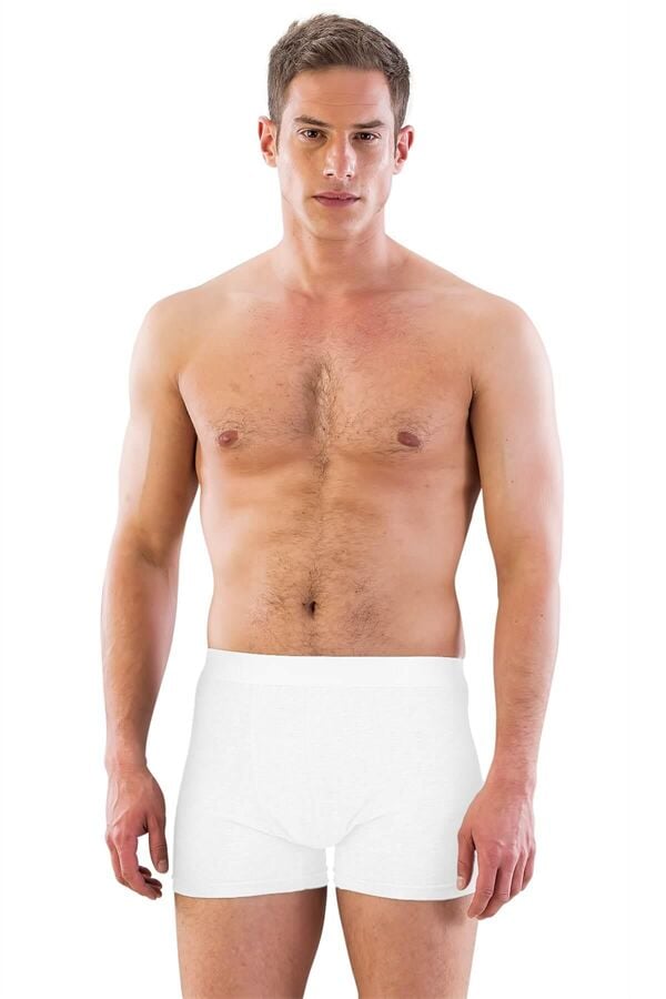 Arias Closet Beyaz MI Emay 6800 Erkek Boxer