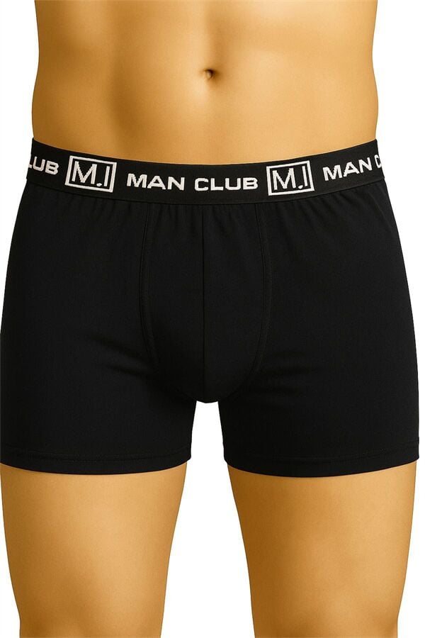Arias Closet Siyah MI Emay 6700 Erkek Boxer