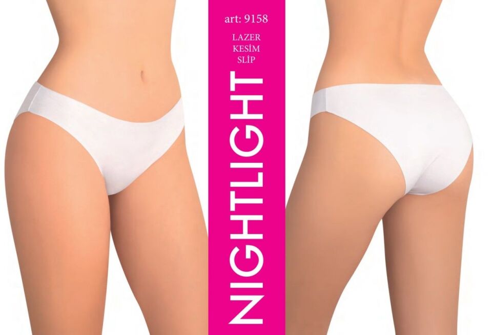NIGHTLIGHT 9158 Lazer Kesim Külot 3'lü