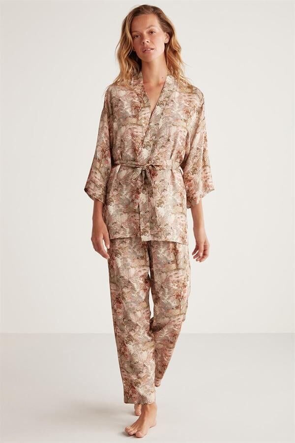 Catherine's Lüx Mood 3'lü Pijama Takım
