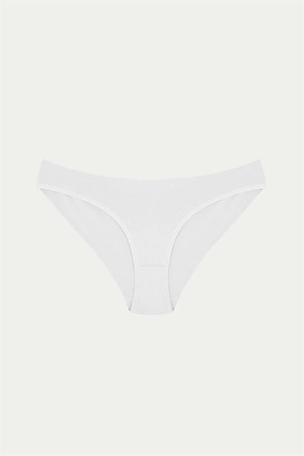 Arias Closet Pamuklu Siyah Beyaz Ten Rengi 3'lü Külot
