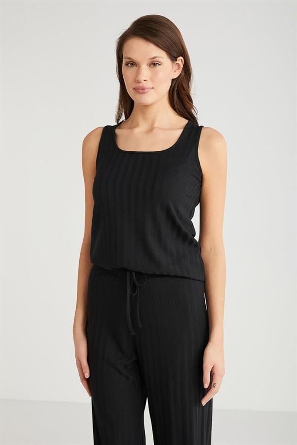 Penye Mood 3'lü Kısa Kol Sabahlık Pijama Takımı