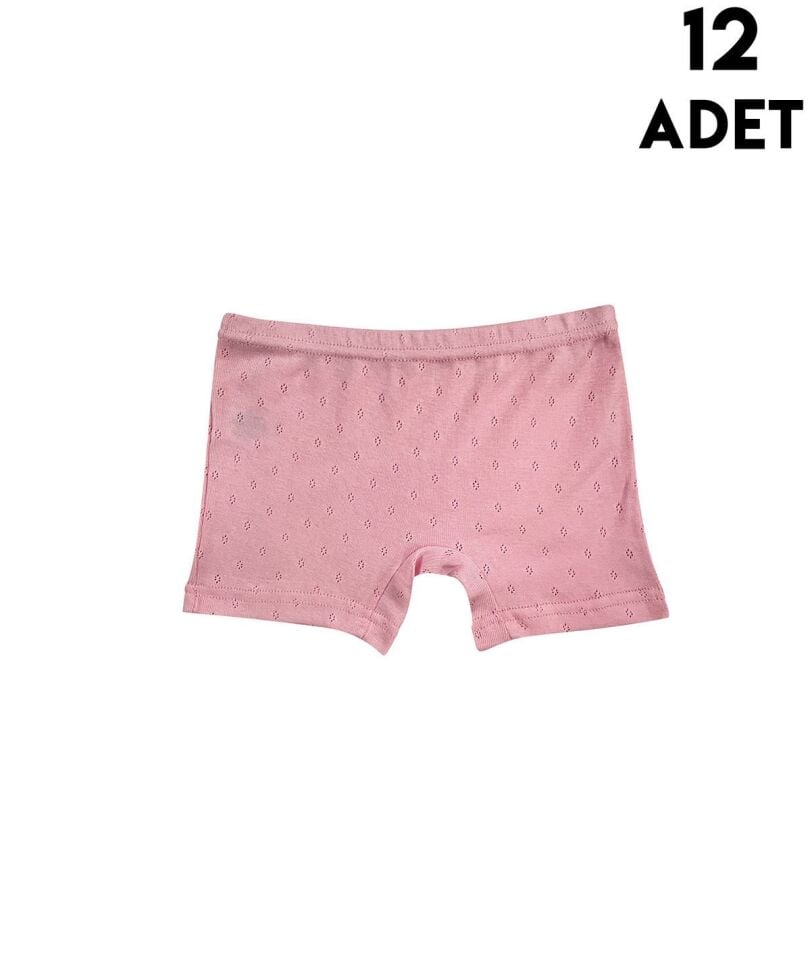 Kota 3425 Transferli Ribana Kız Çocuk Boxer 12'li