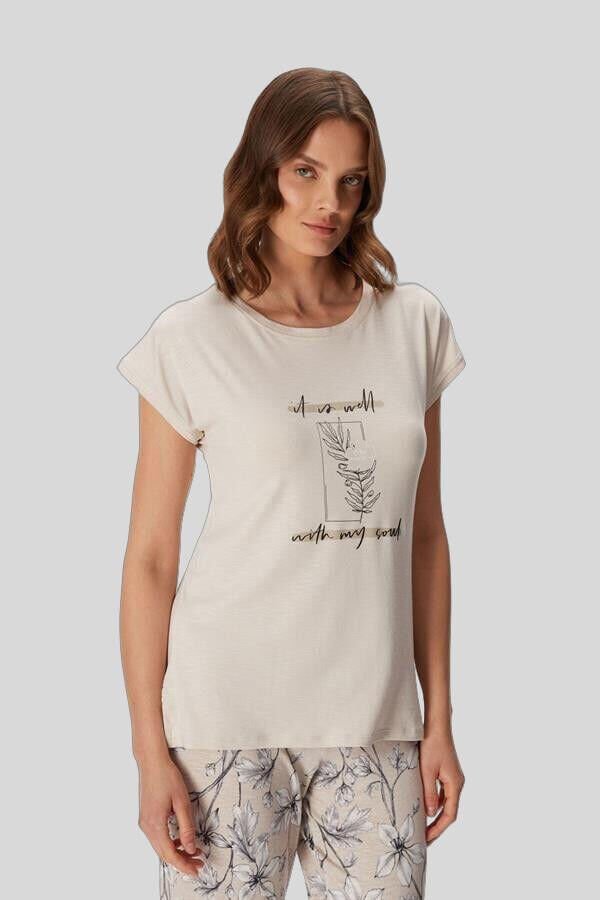 Kadın T-Shirt ve Pantolon Takım