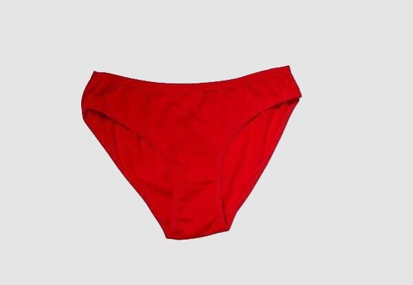 Kırmızı Yılbaşı Desenli Hoo Hoo Hoo Pamuklu Külot