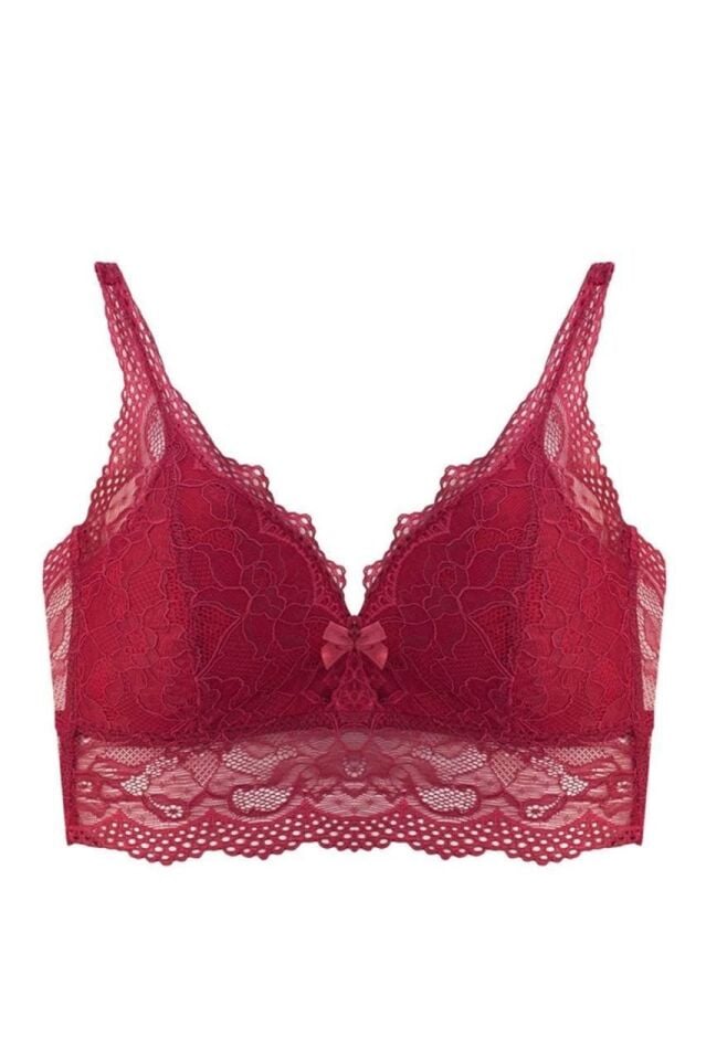 Liza 1035 Dantelli Destekli Bustiyer Bayan Bralet Sütyen