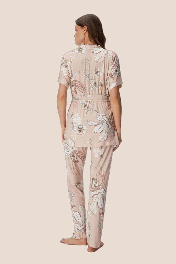 Kadın Sabahlık, Bralet ve Pantolon Takım