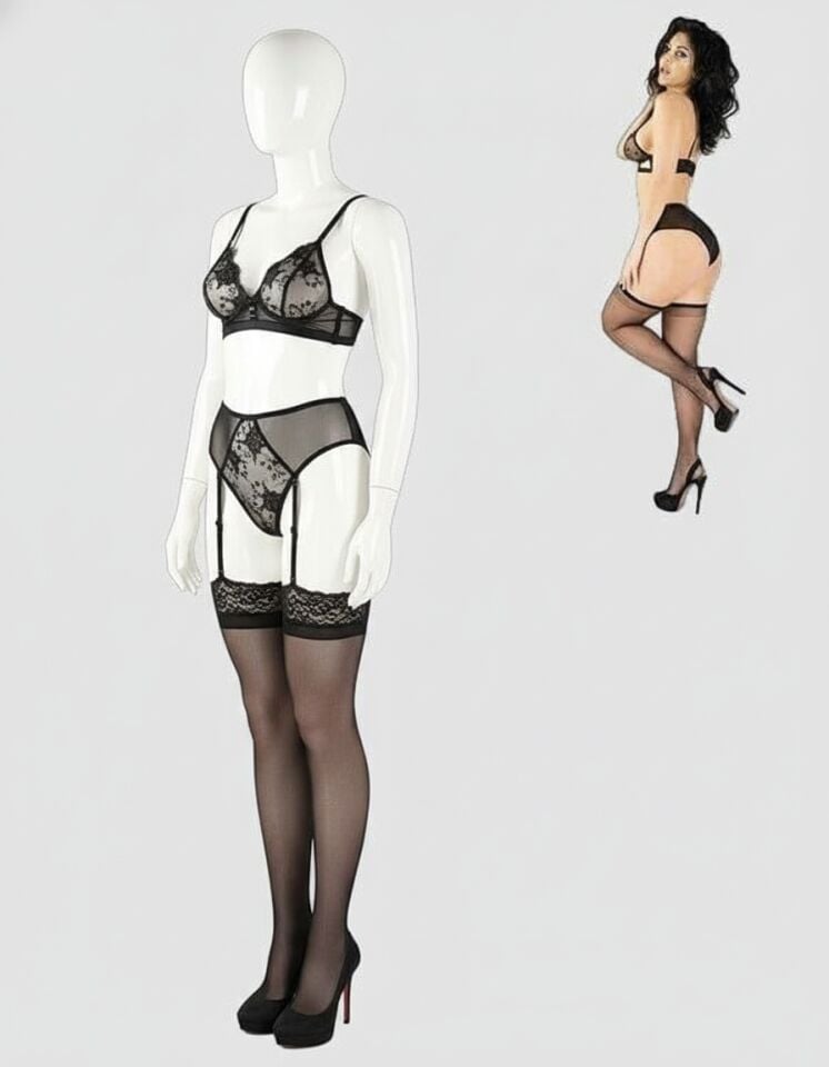 Arias Closet Güpürlü Fantazi Takım