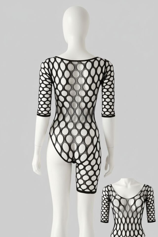 Arias Closet Fantezi Geniş Fileli Göğüs Ve Omuz Dekolteli Vücut Çorabı