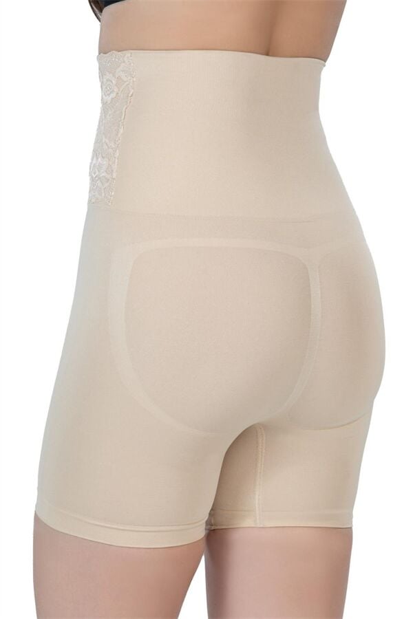 Arias Closet Ten MI Emay 2091 Önü Dantelli Yüksek Bel Boxer Korse