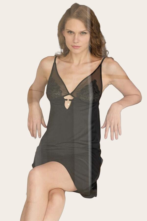 Kadın Gecelik ve String Takım