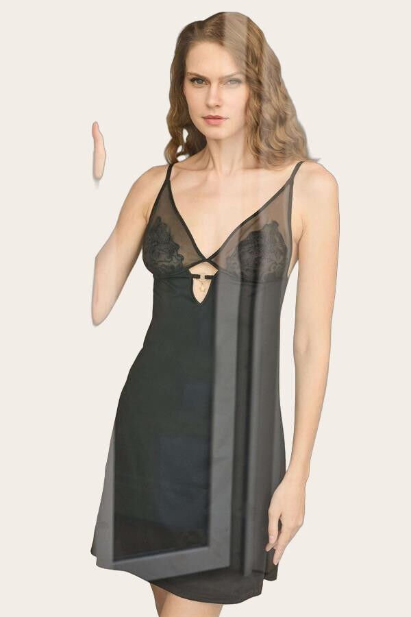 Kadın Gecelik ve String Takım