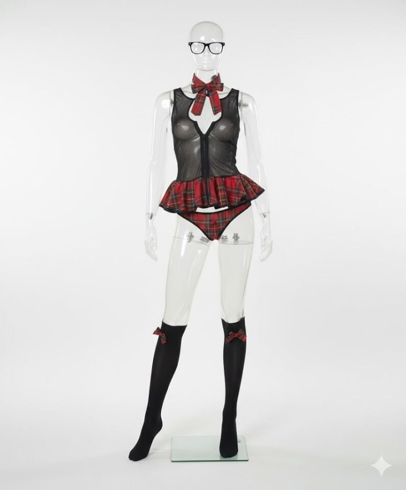 Arias Closet Fermarlı Tül Ögrenci Kostümü