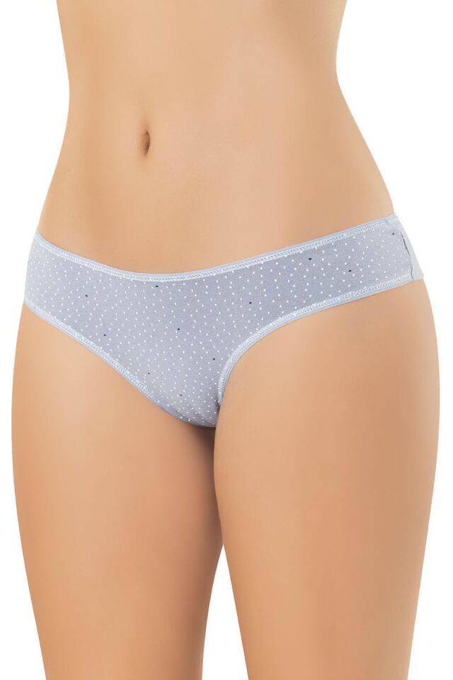 Kota 5033-1 (M-L-XL) Penye Baskılı Brazilian Bayan Külot 12'li