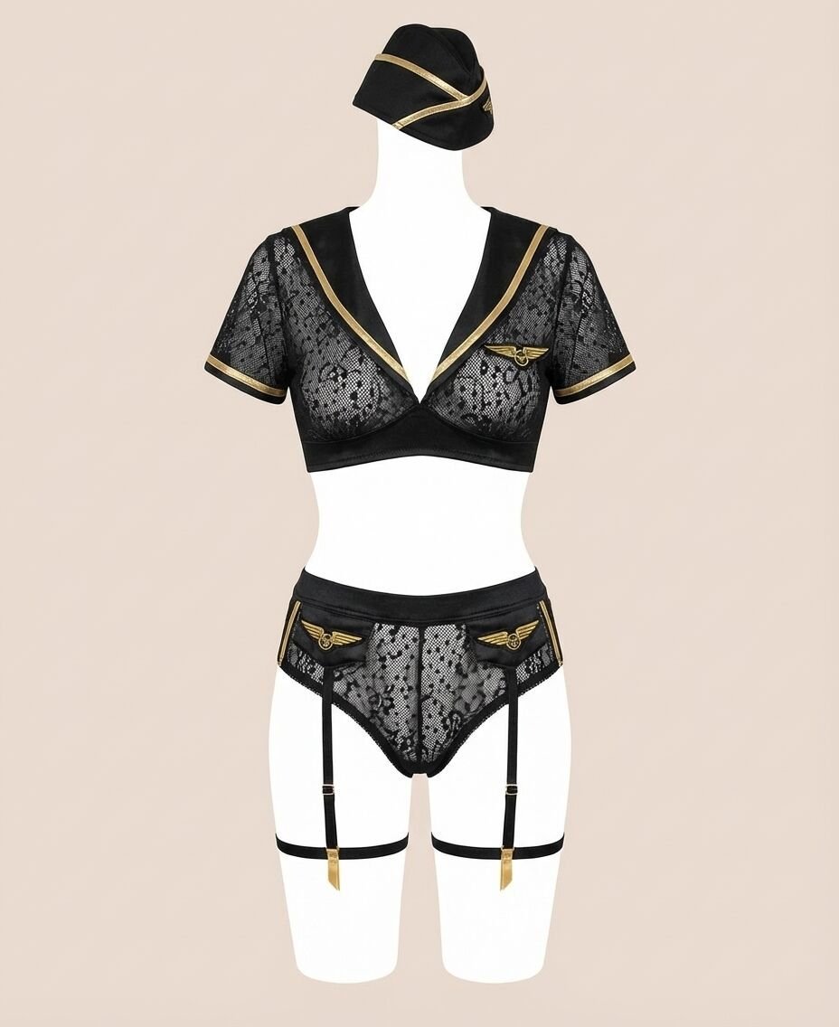 Arias Closet Şortlu Hostes Kostümü