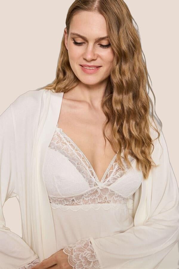 Kadın Sabahlık, Atlet ve Pantolon Takım