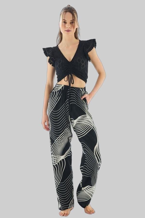 Kadın Büstiyer ve Pantolon Takım