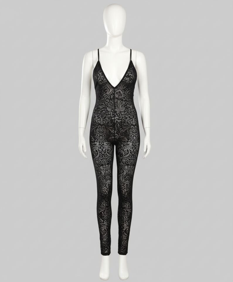 Arias Closet Göğüsü Dekolteli Vücut Çorabı