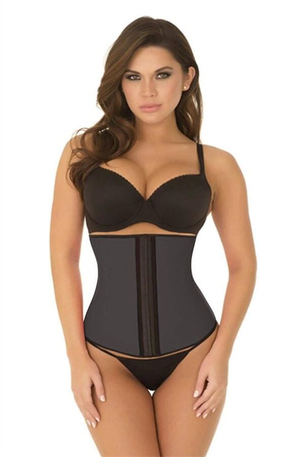Arias Closet Gri MI 9161 Terletici Agraflı Bel Korse