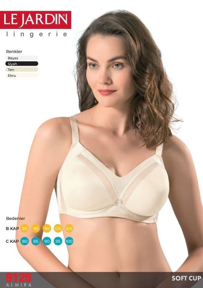 Le Jardin 9125-B Almıra Telsiz Soft Cup Sütyen