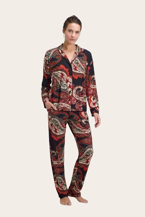 Kadın Uzun Kol Gömlek ve Pantolon Takım