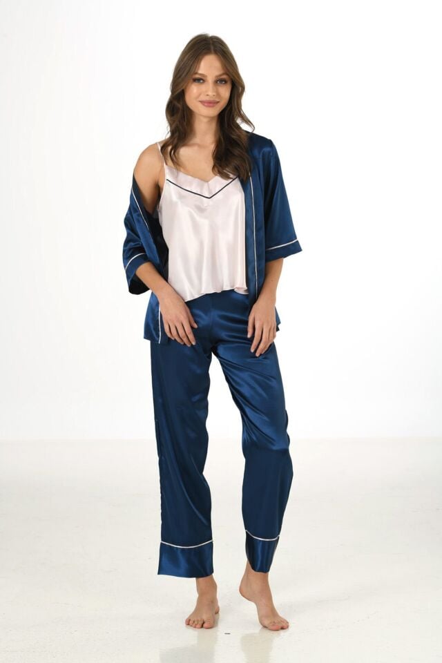 Moongirl 535 Bayan Saten 3lü Takım