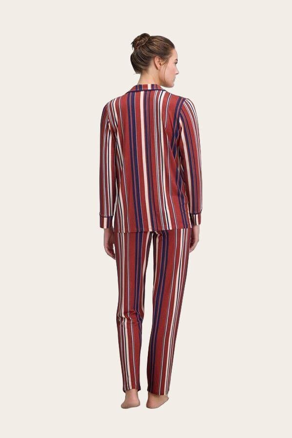 Kadın Uzun Kol Gömlek ve Pantolon Takım