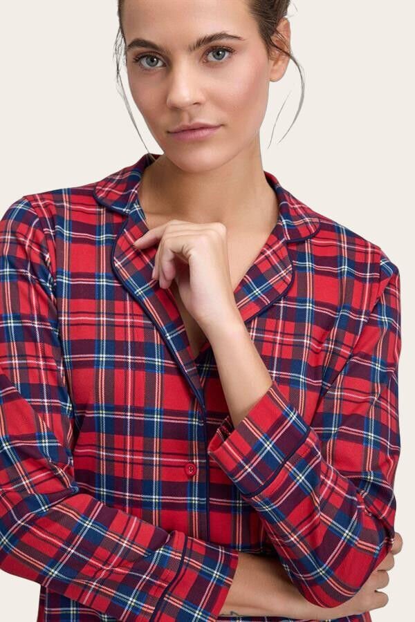 Kadın Uzun Kol Gömlek ve Pantolon Takım