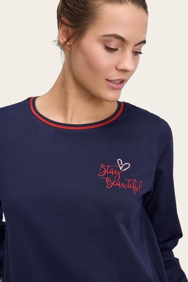 Kadın Uzun Kol Sweatshirt ve Pantolon Takım