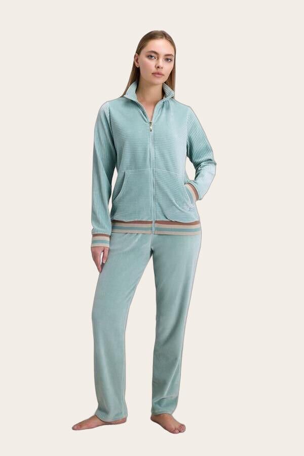 Kadın Uzun Kol Sweatshirt ve Pantolon Takım