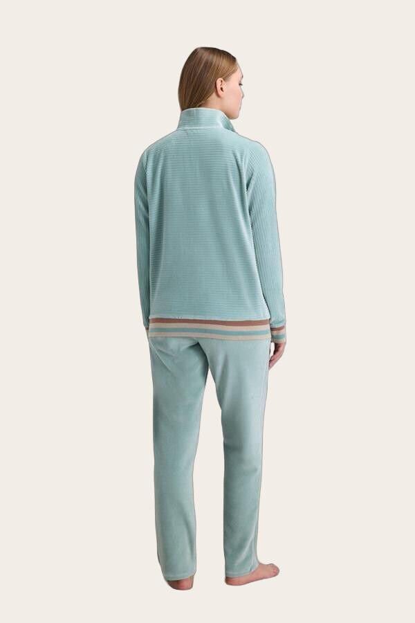 Kadın Uzun Kol Sweatshirt ve Pantolon Takım