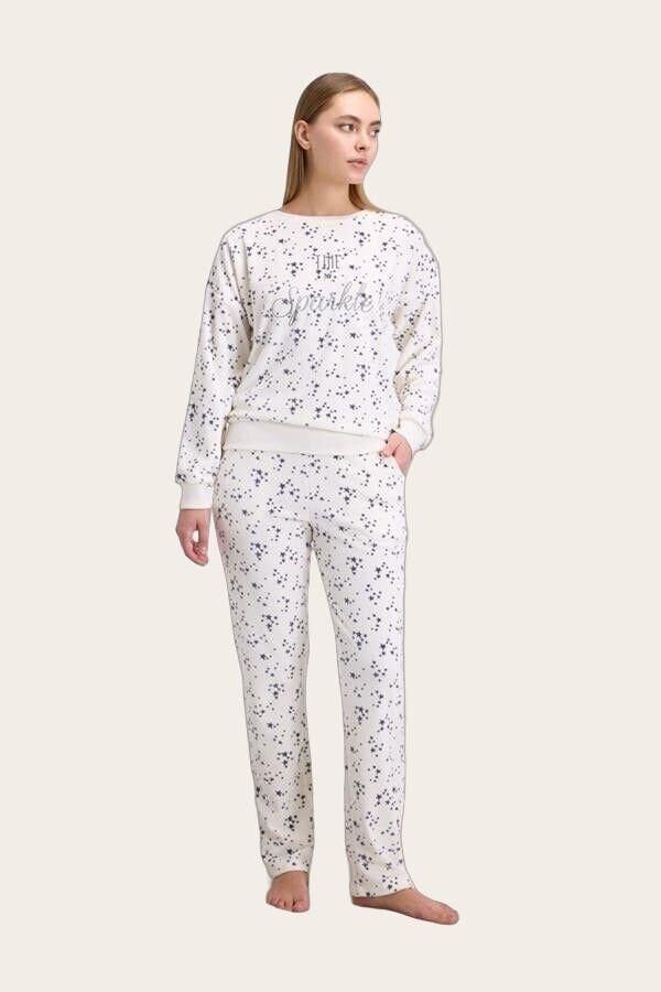 Kadın Uzun Kol Sweatshirt ve Pantolon Takım