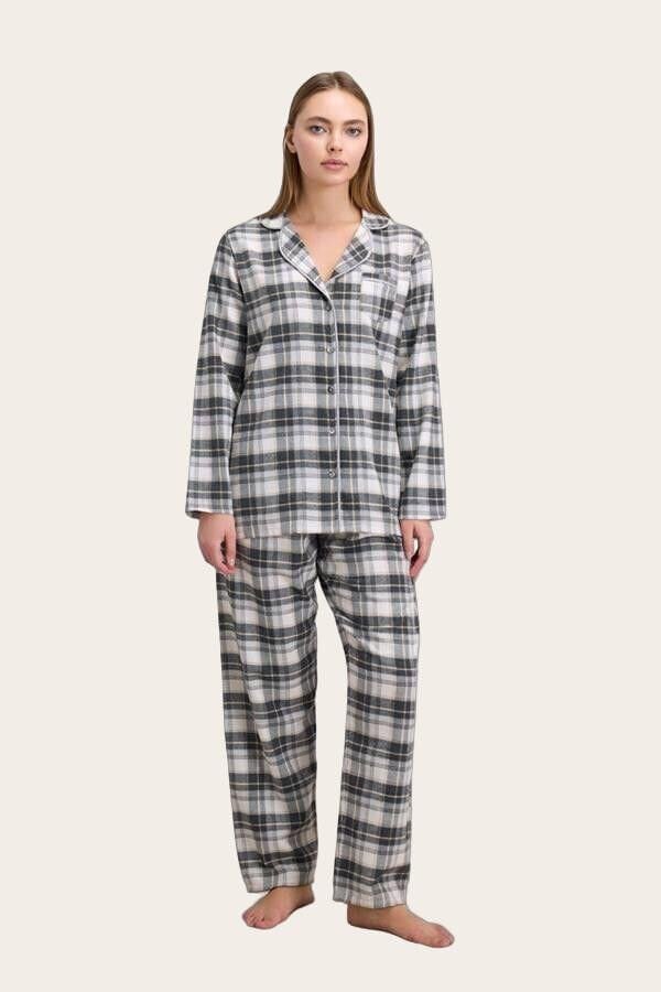 Kadın Uzun Kol Gömlek ve Pantolon Takım