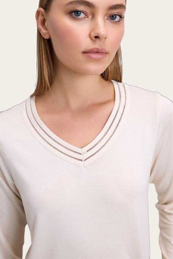 Kadın Uzun Kol T-Shirt ve Pantolon Takım