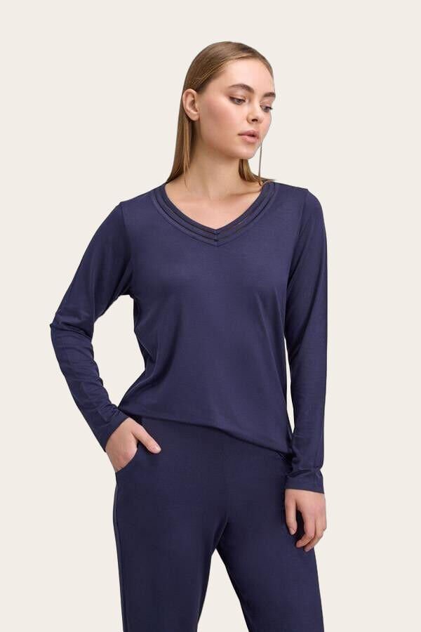 Kadın Uzun Kol T-Shirt ve Pantolon Takım