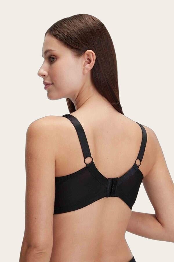 Arias Closet Tüllü Balenli Desteksiz Dolgusuz Yaka Detaylı Toparlayıcı Küçültücü Sütyen