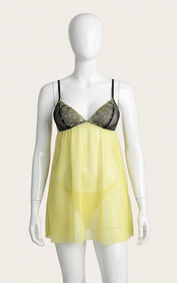 Arias Closet Fantezi Şık Tül Gecelik Takımı