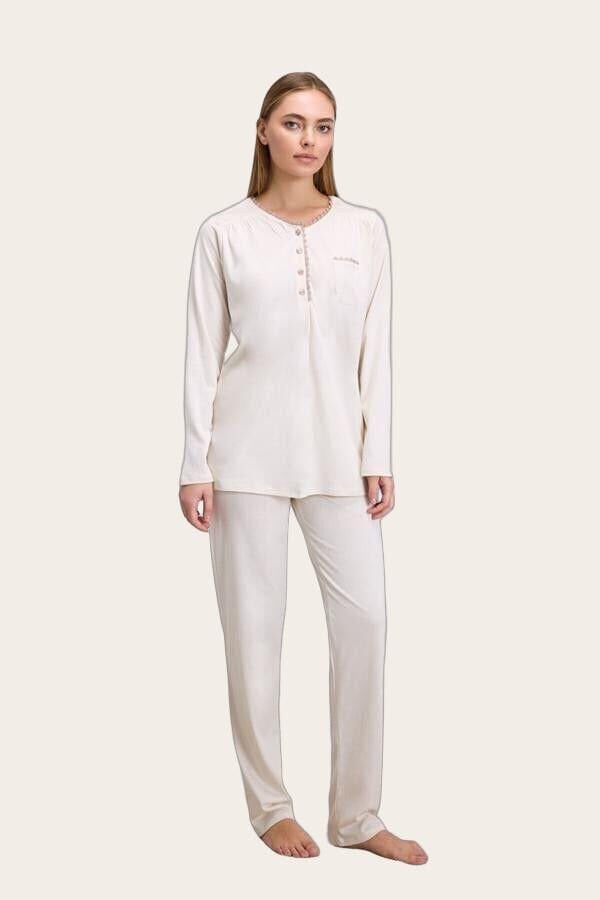 Kadın Uzun Kol T-Shirt ve Pantolon Takım