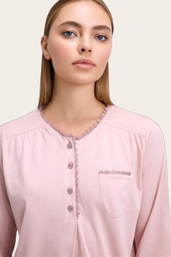 Kadın Uzun Kol T-Shirt ve Pantolon Takım