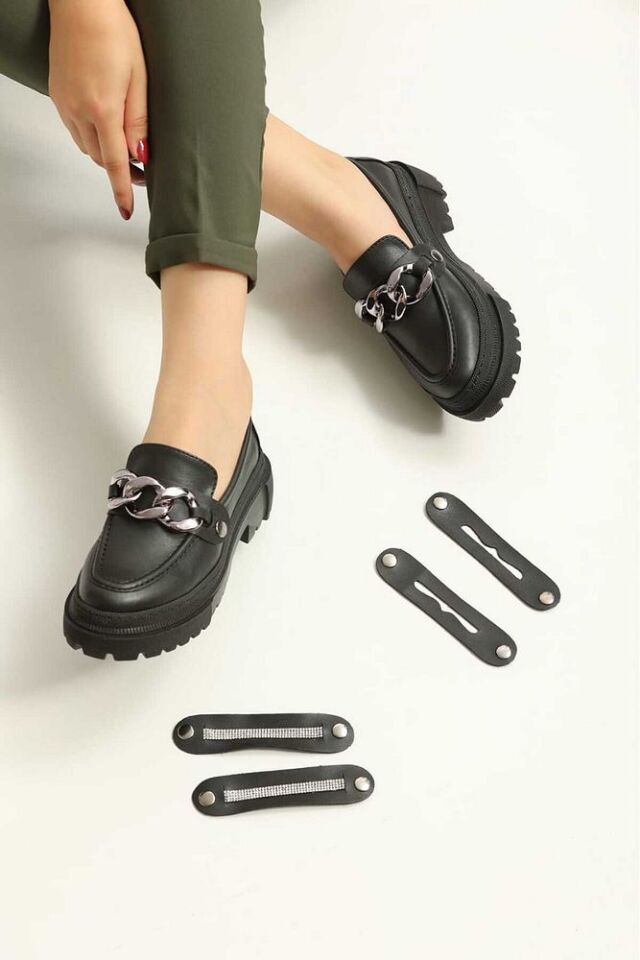 Günlük Kadın Siyah Ayakkabı