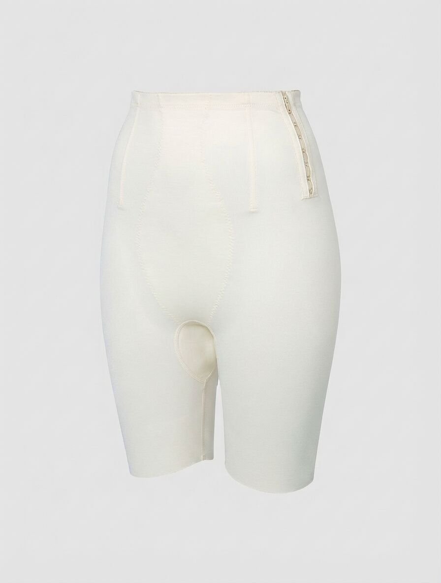 AGRAFLI SHORT KORSE (KAYMAZ SİLİKON BANTLI)