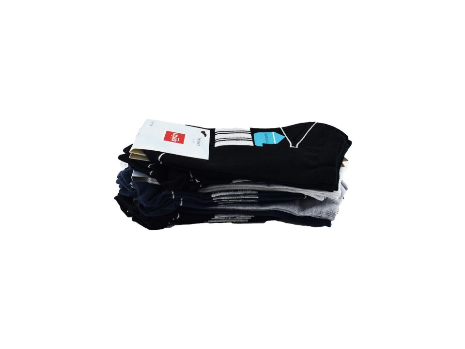 Şirin 7010-15 Ter Emici Erkek Penye Patik 12'li