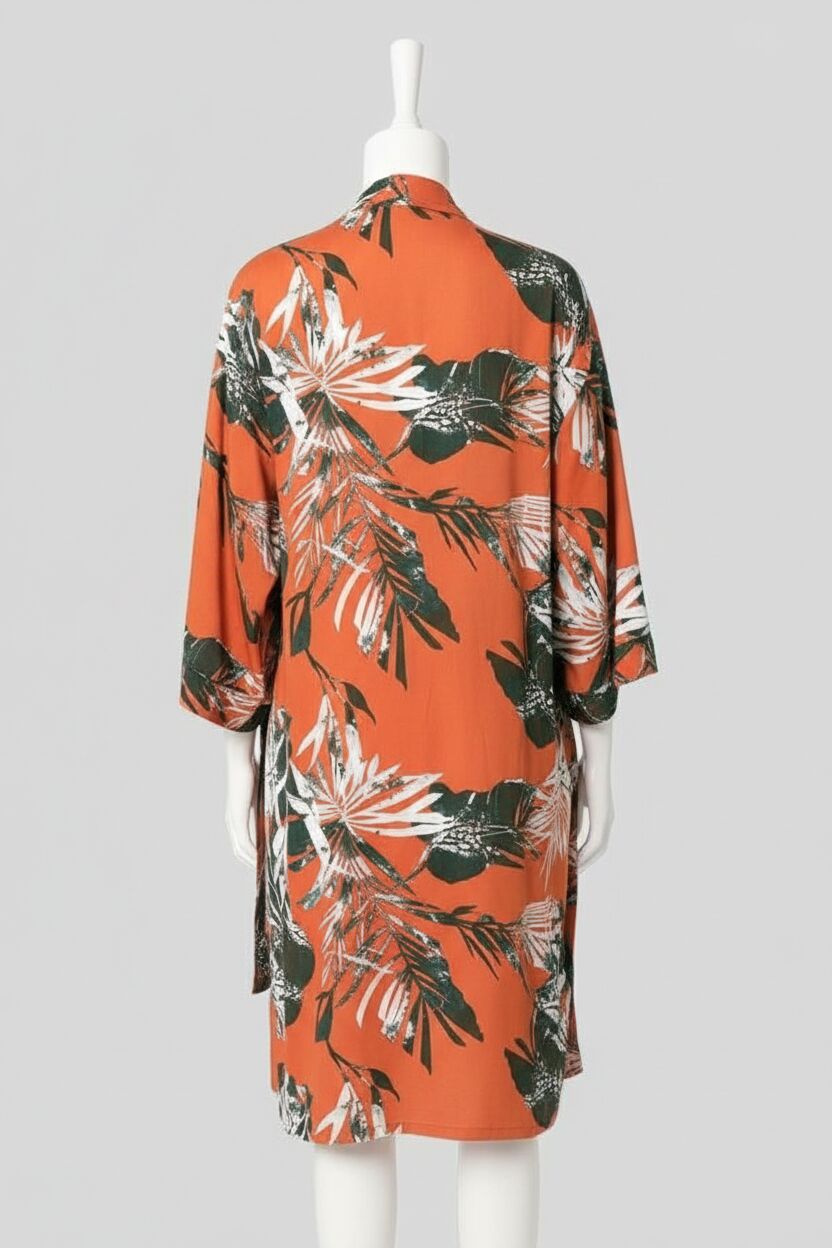 İp Askılı V Yaka Viskon Çiçek Desenli Kışlık Örme Normal Bel Nakış Detaylı Pijama Takımı Sabahlık